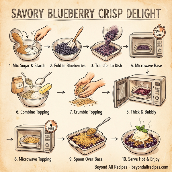 Savory Blueberry Crisp Delight instructions