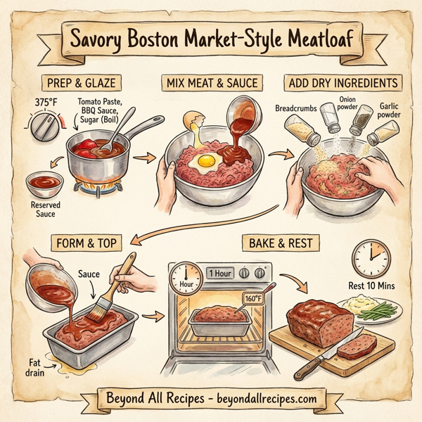 Savory Boston Market-Style Meatloaf instructions