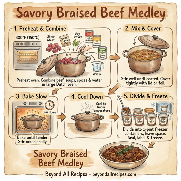 Savory Braised Beef Medley instructions