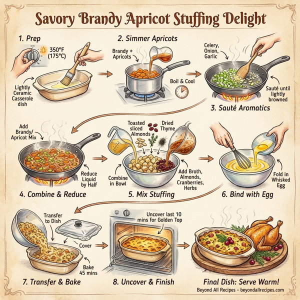 Savory Brandy Apricot Stuffing Delight instructions