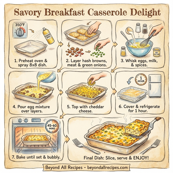 Savory Breakfast Casserole Delight instructions