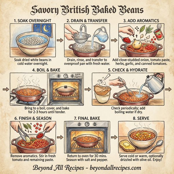 Savory British Baked Beans instructions