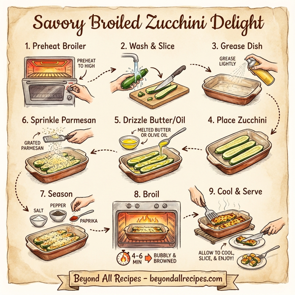 Savory Broiled Zucchini Delight instructions
