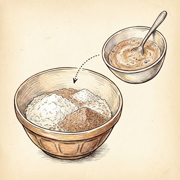 Savory Buckwheat Pancakes with Yeast instructions