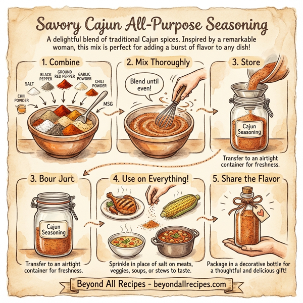 Savory Cajun All-Purpose Seasoning instructions