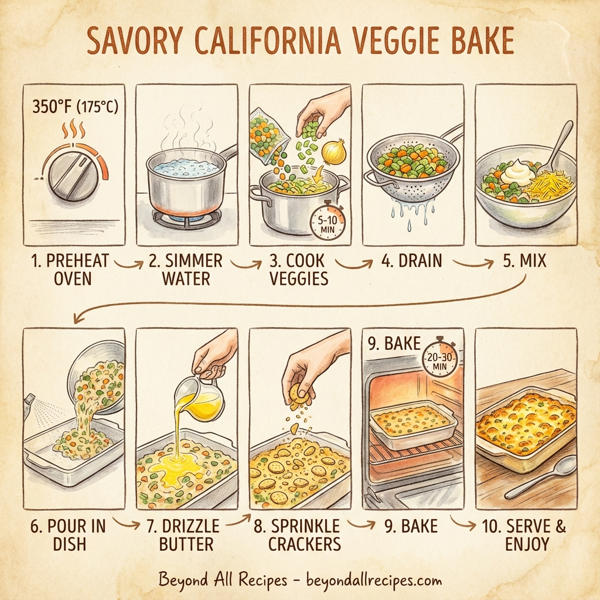 Savory California Veggie Bake instructions