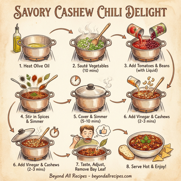Savory Cashew Chili Delight instructions