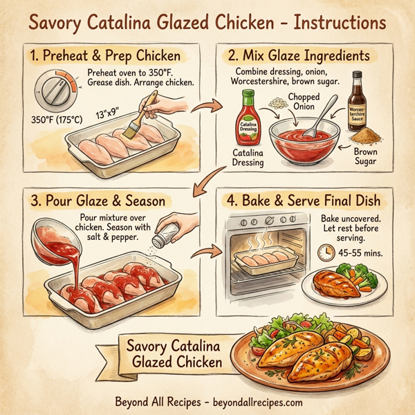 Savory Catalina Glazed Chicken instructions