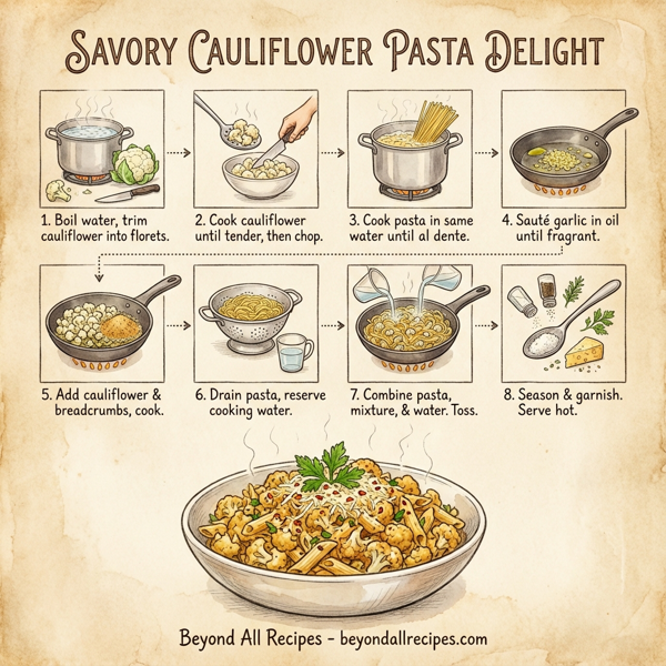 Savory Cauliflower Pasta Delight instructions