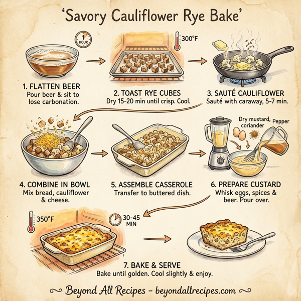 Savory Cauliflower Rye Bake instructions