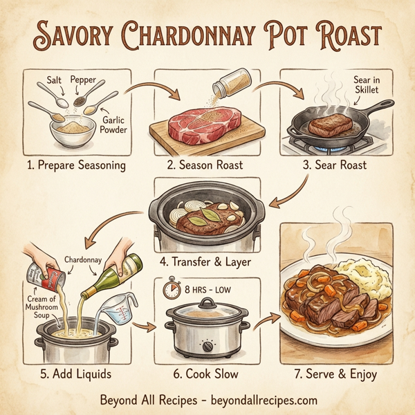 Savory Chardonnay Pot Roast instructions