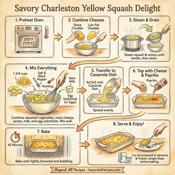 Savory Charleston Yellow Squash Delight instructions