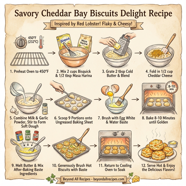 Savory Cheddar Bay Biscuits Delight instructions