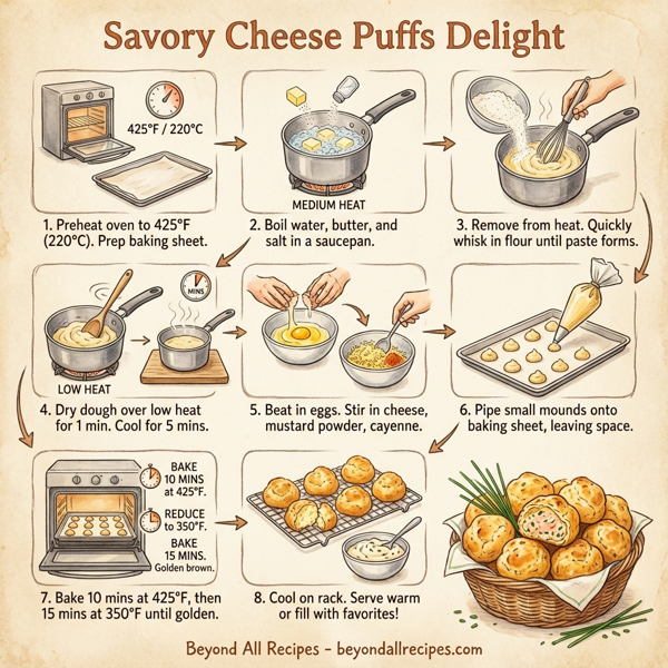 Savory Cheese Puffs Delight instructions
