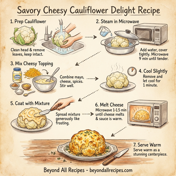 Savory Cheesy Cauliflower Delight instructions