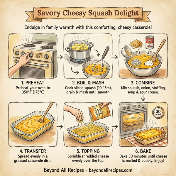 Savory Cheesy Squash Delight instructions