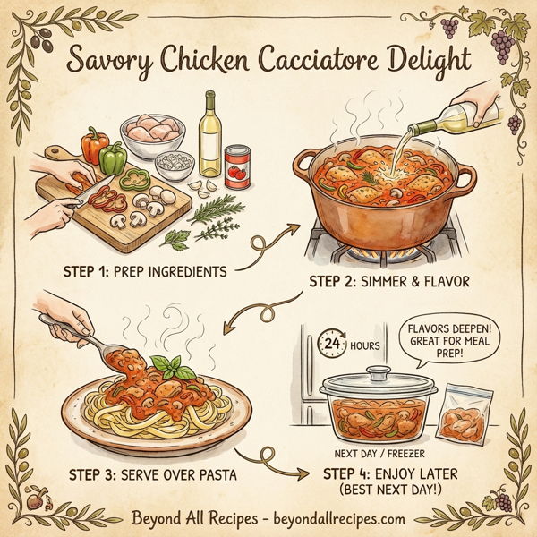 Savory Chicken Cacciatore Delight instructions