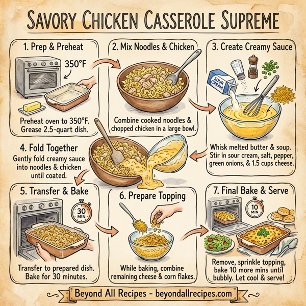 Savory Chicken Casserole Supreme instructions