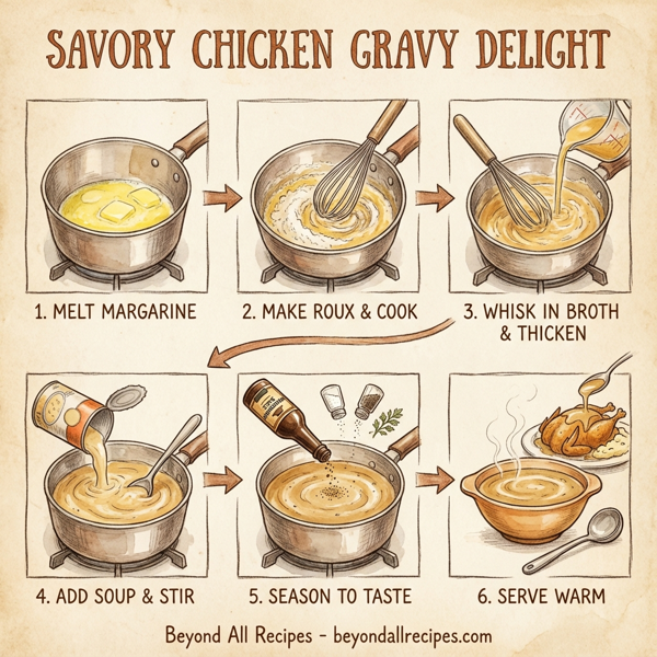 Savory Chicken Gravy Delight instructions