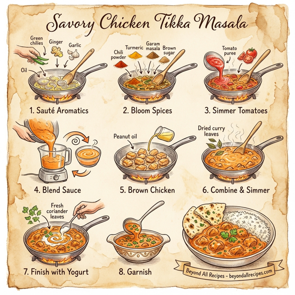 Savory Chicken Tikka Masala instructions