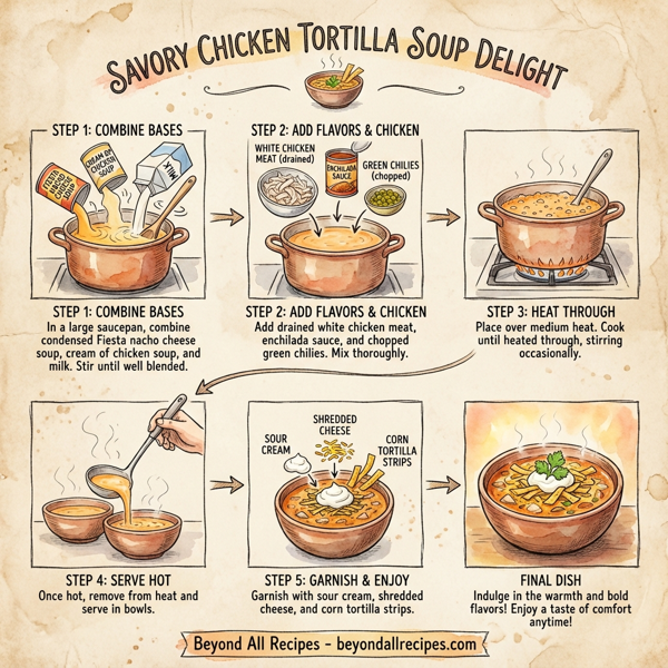 Savory Chicken Tortilla Soup Delight instructions