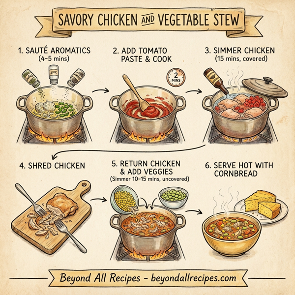 Savory Chicken and Vegetable Stew instructions