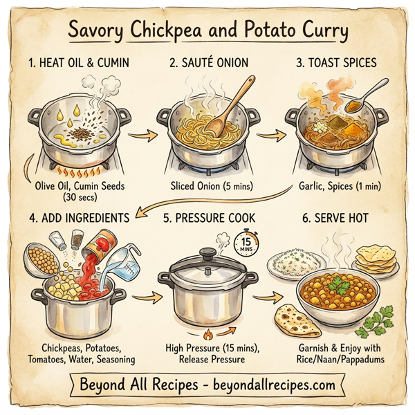 Savory Chickpea and Potato Curry instructions