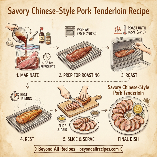 Savory Chinese-Style Pork Tenderloin instructions