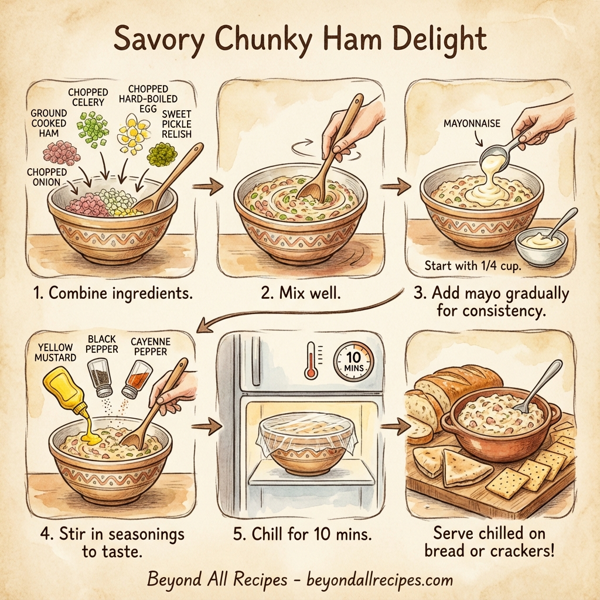 Savory Chunky Ham Delight instructions