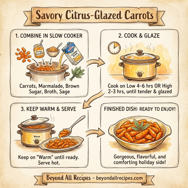 Savory Citrus-Glazed Carrots instructions