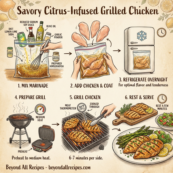 Savory Citrus-Infused Grilled Chicken instructions