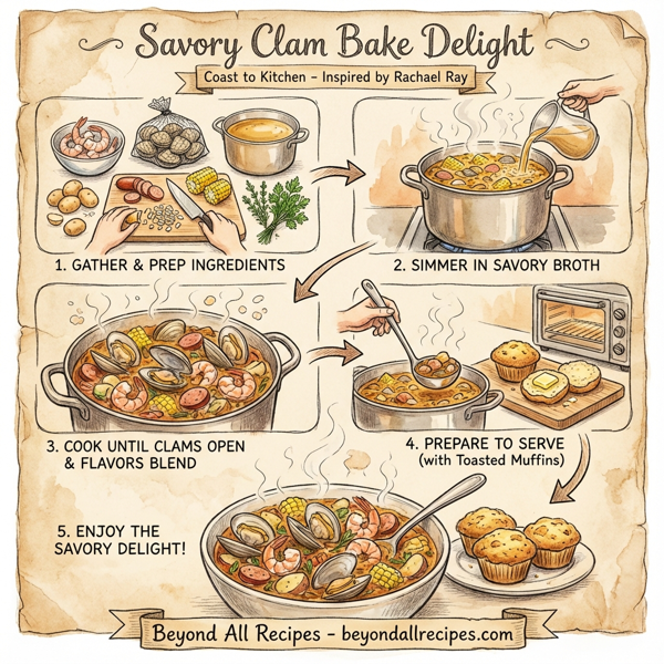 Savory Clam Bake Delight instructions