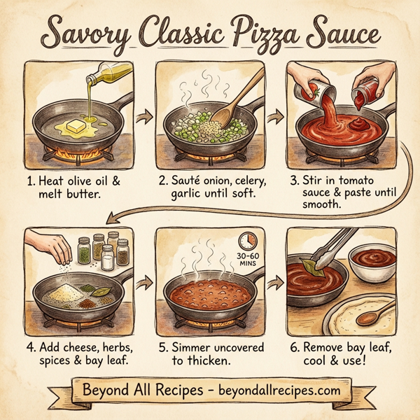 Savory Classic Pizza Sauce instructions
