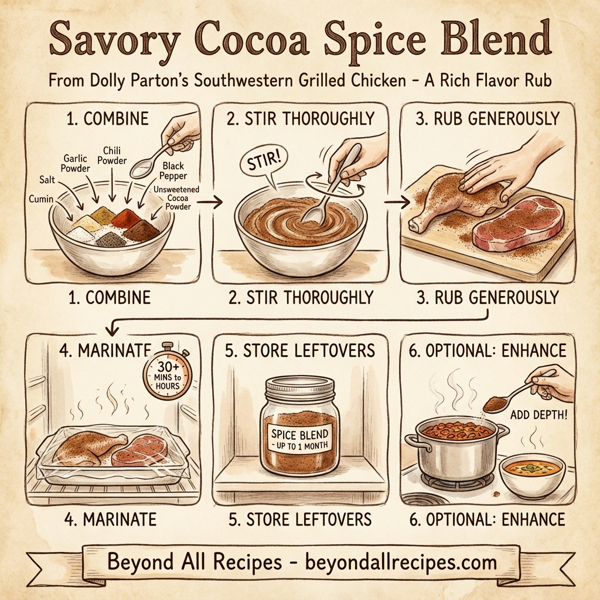 Savory Cocoa Spice Blend instructions
