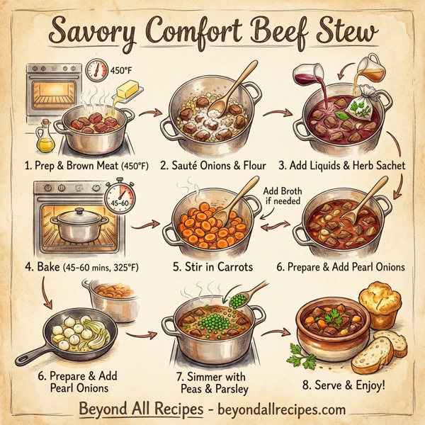 Savory Comfort Beef Stew instructions