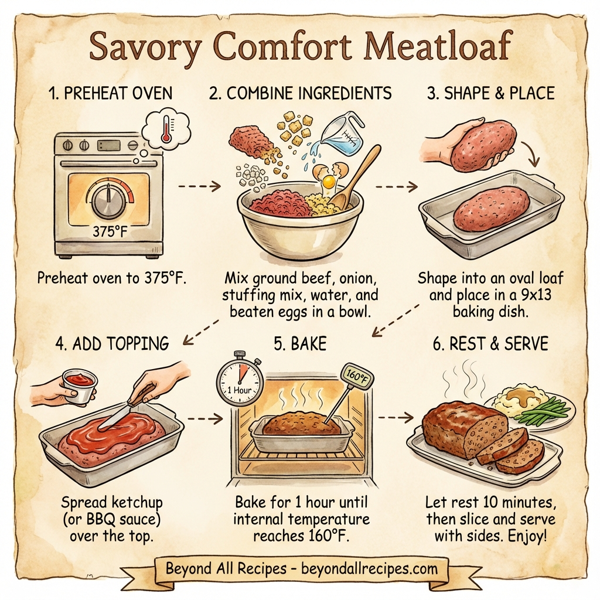Savory Comfort Meatloaf instructions