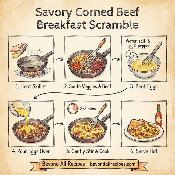 Savory Corned Beef Breakfast Scramble instructions