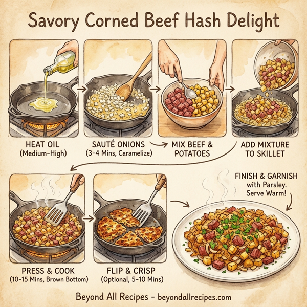 Savory Corned Beef Hash Delight instructions