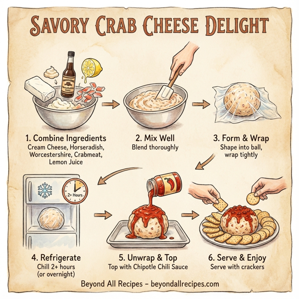 Savory Crab Cheese Delight instructions