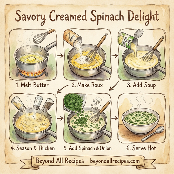 Savory Creamed Spinach Delight instructions
