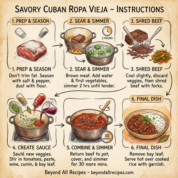 Savory Cuban Ropa Vieja instructions