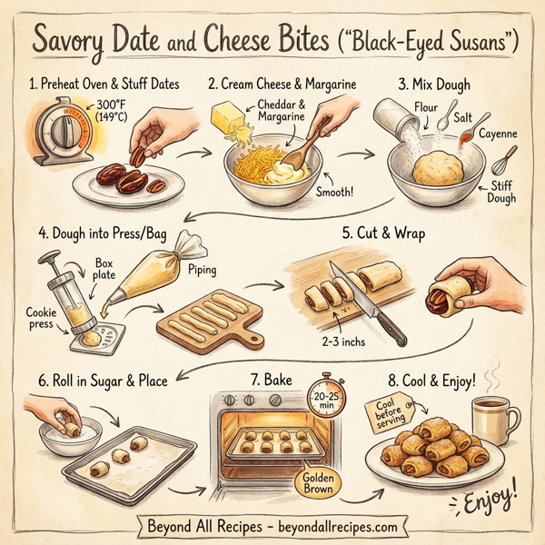 Savory Date and Cheese Bites instructions