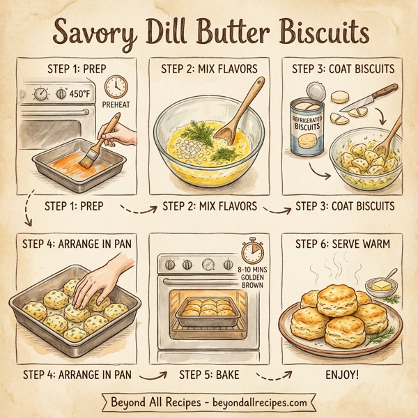 Savory Dill Butter Biscuits instructions
