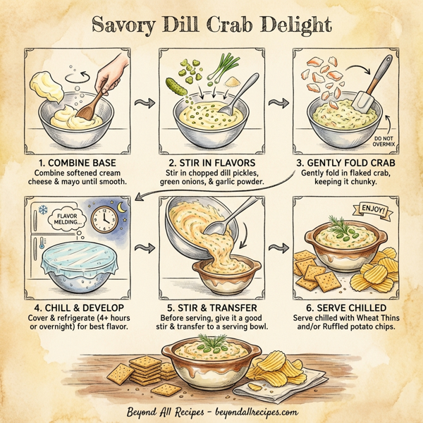 Savory Dill Crab Delight instructions