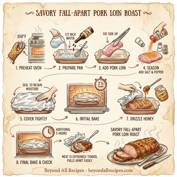 Savory Fall-Apart Pork Loin Roast instructions