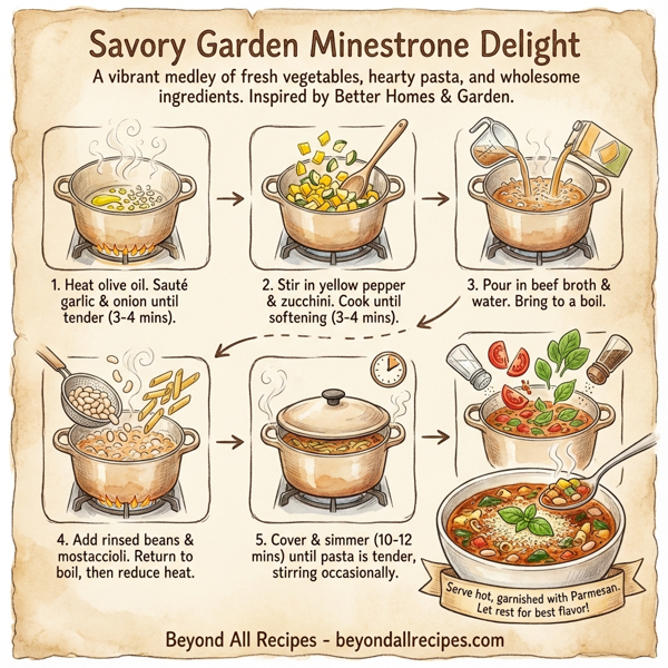 Savory Garden Minestrone Delight instructions