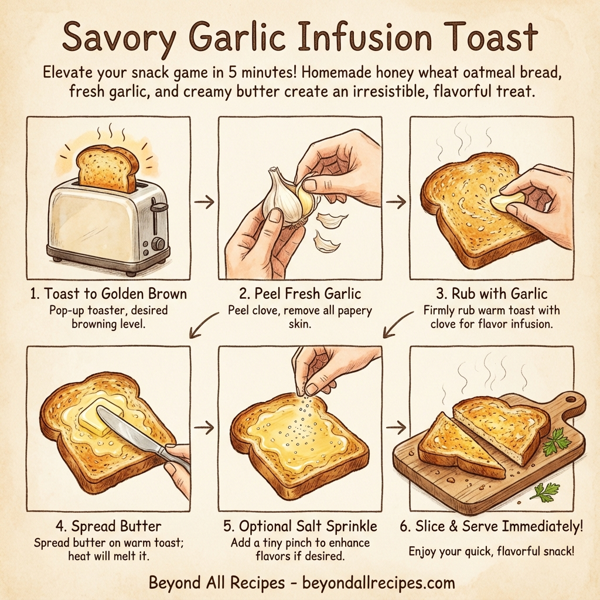 Savory Garlic Infusion Toast instructions