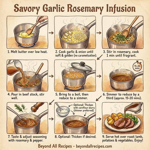 Savory Garlic Rosemary Infusion instructions