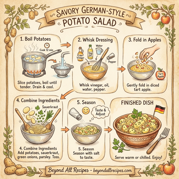 Savory German-Style Potato Salad instructions