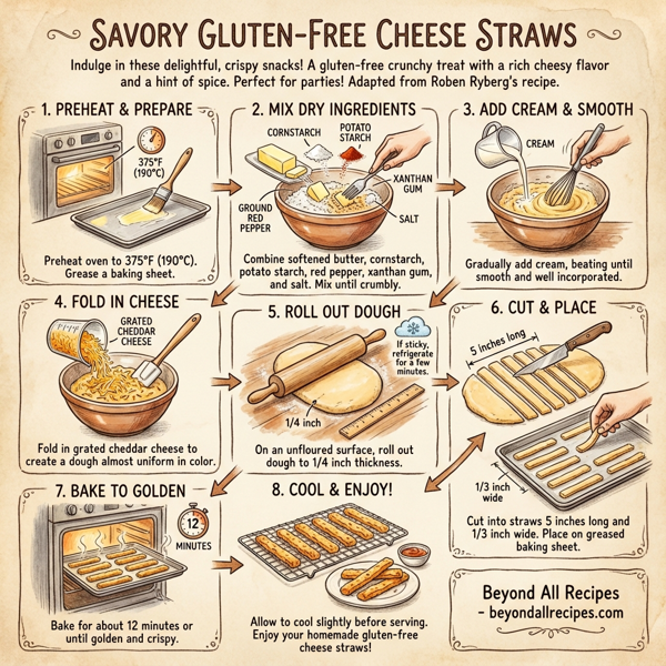 Savory Gluten-Free Cheese Straws instructions